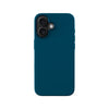 Husa Silicon Epico Mag+ Pro pt. iPhone 16, Petrol Blue - Certificare SGS, MagSafe & QI2, Aluminiu