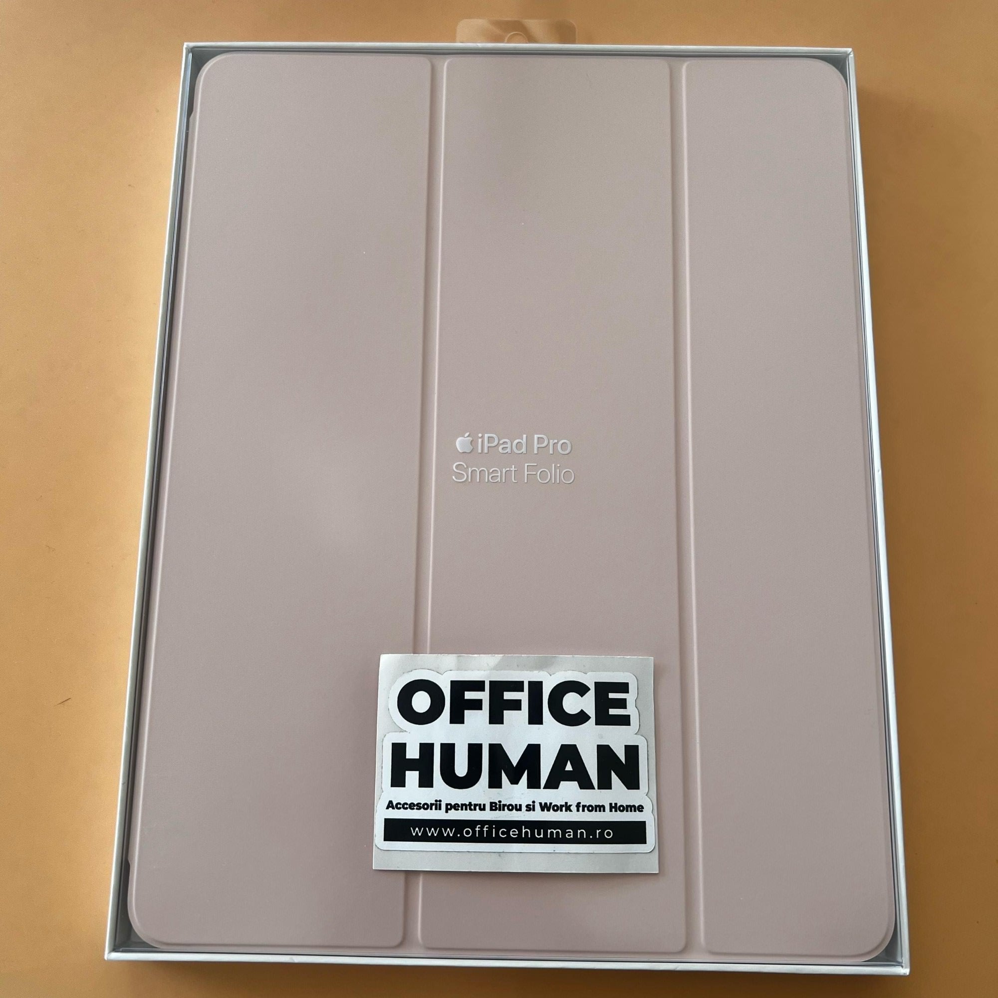 Husa Smart Folio Apple pt. iPad Air 13 2025/2024 Pro 12.9’’ 2018 (Gen. 3) Pink Sand - MVQN2FE/A Originala Resigilat - MVQN2FE/A-A