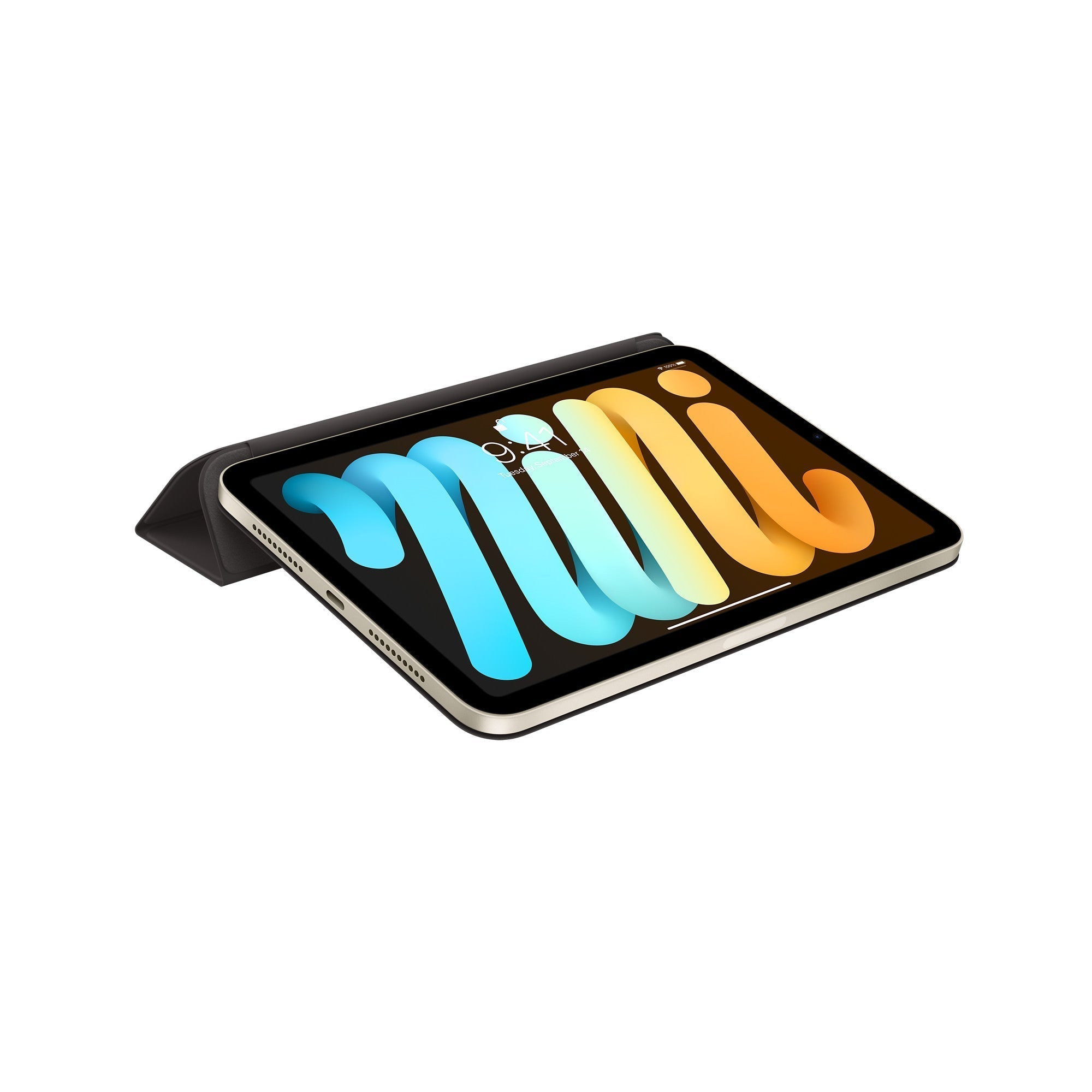 Husa Smart Folio Apple pt. iPad Mini 6 Black - MM6H3ZM/A Originala - 194252789339 - 5