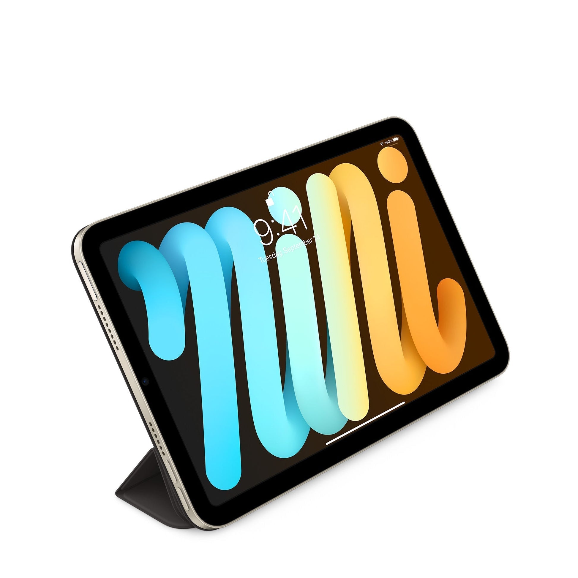 Husa Smart Folio Apple pt. iPad Mini 6 Black - MM6H3ZM/A Originala - 194252789339 - 4