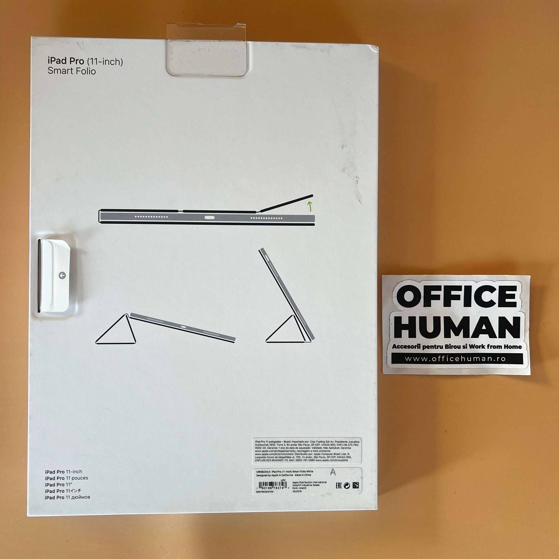 Husa Smart Folio Apple pt. iPad Pro 11’’ (2018) Air 11 2025/2024 5/4 White - MRX82ZM/A Originala Resigilat - 6