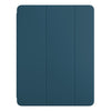 Husa Smart Folio Apple pt. iPad Pro 12.9 (2022/2021/2020/2018), Marine Blue - MQDW3ZM/A, Originala, Resigilat