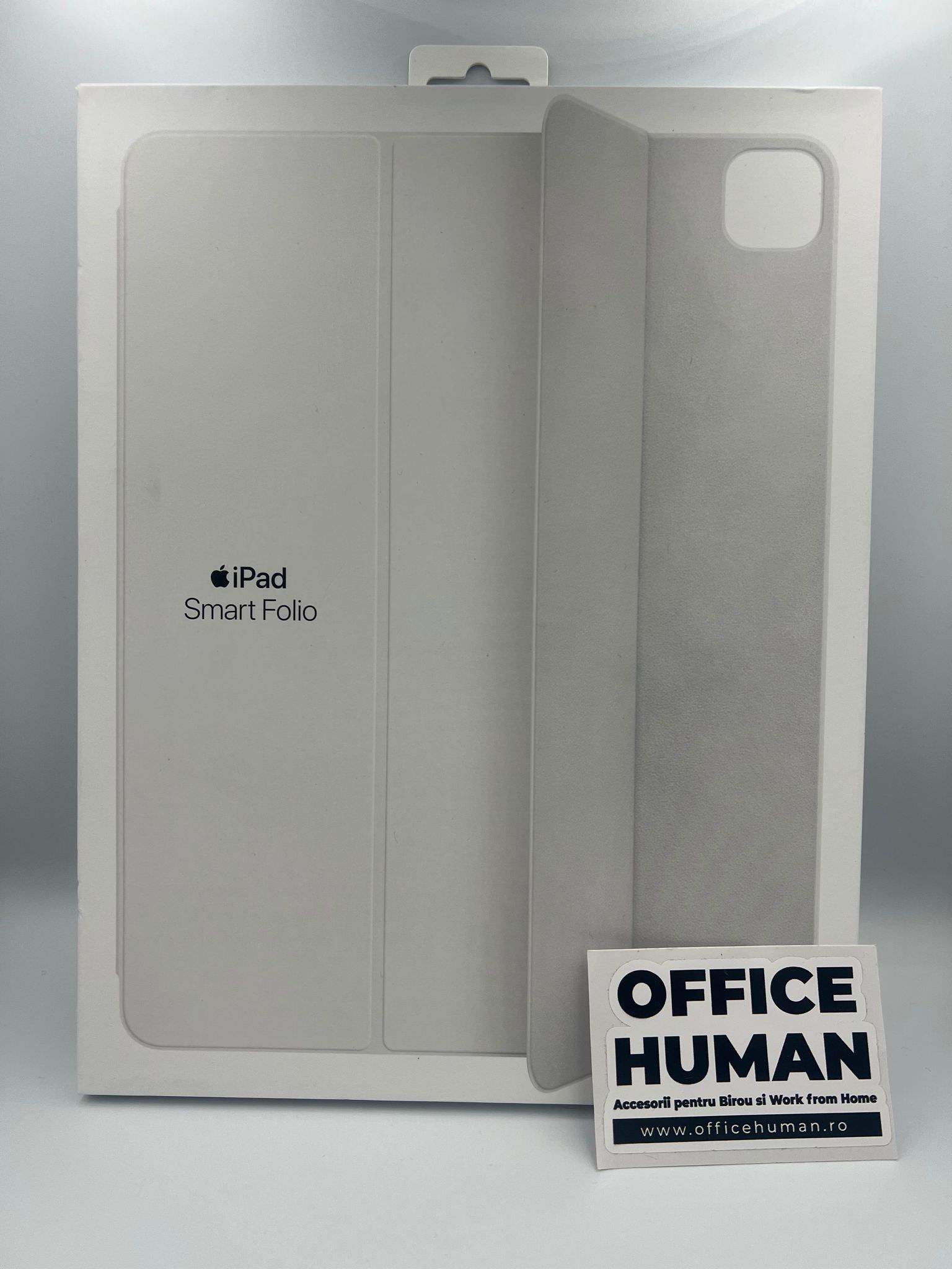 Husa Smart Folio Apple pt. iPad Pro 12.9’ (2022/2021/2020/2018) White - MJMH3ZM/A Originala Resigilat - 194252438596 - 6