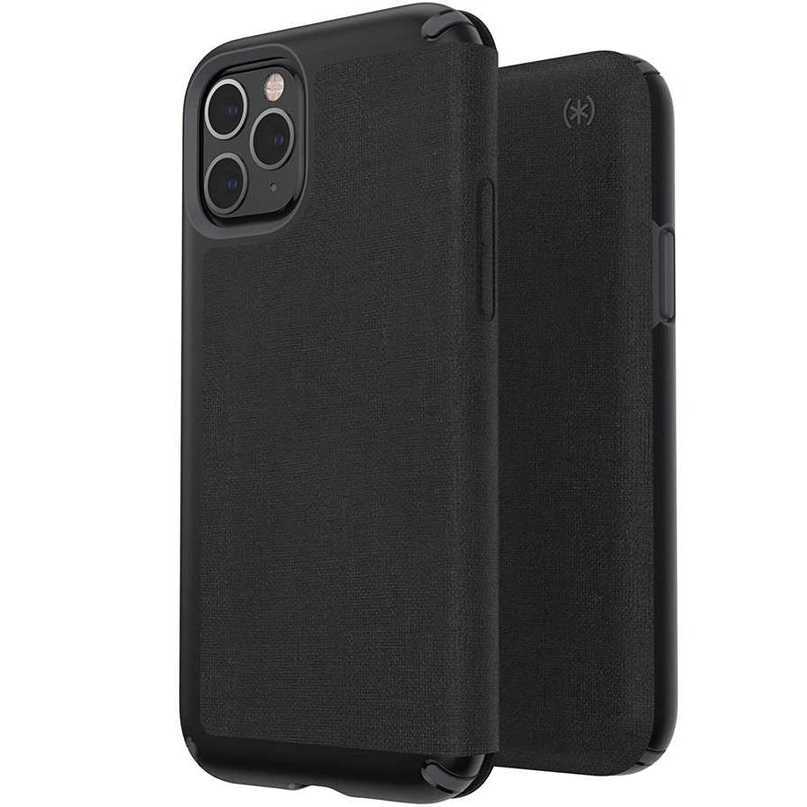 Husa Speck Presidio Wallet Folio pt. iPhone 11 Pro - Black - 129900-7358 - 848709075161 - 1