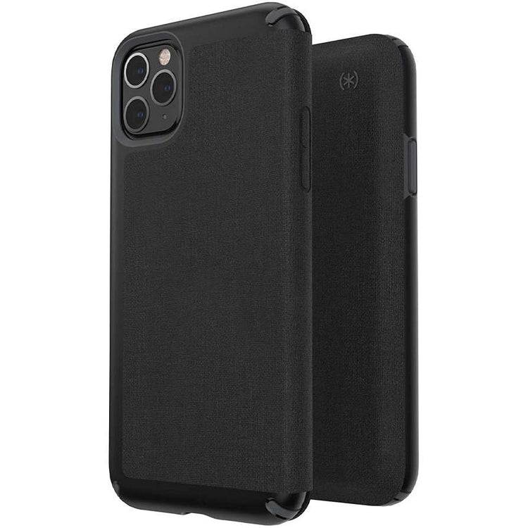 Husa Speck Presidio Wallet Folio pt. iPhone 11 Pro Max - Black - 130035-7538 - 848709075741 - 1