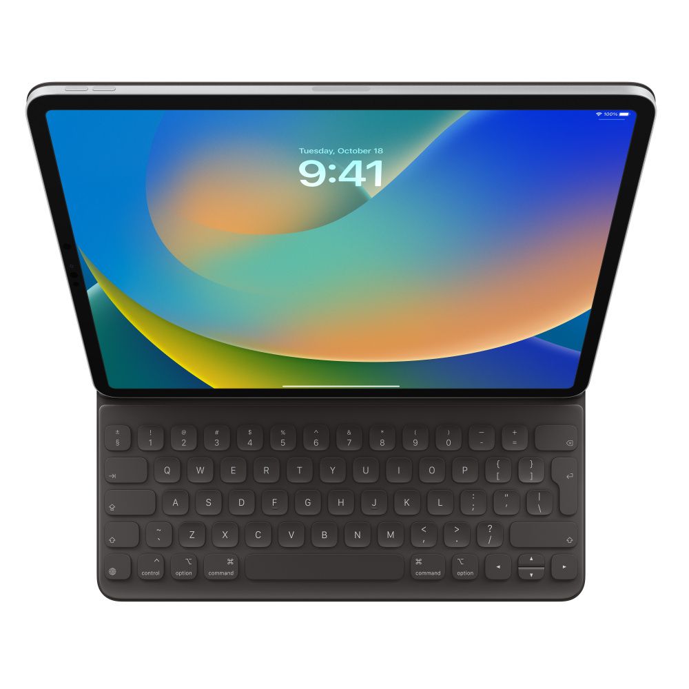 Husa Tastatura Apple Smart Folio Keyboard pt. iPad Air 13 (2025/2024) & Pro 12.9’’ (2022/2021/2020/2018) - MXNL2RO/A Romana Originala