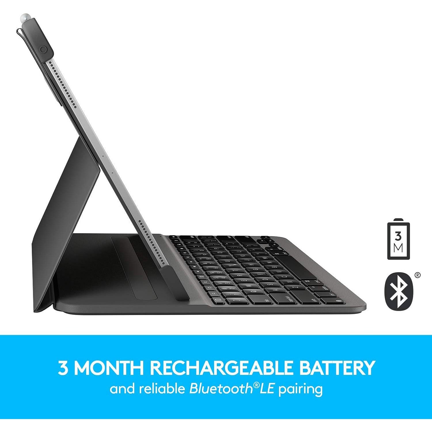 Husa Tastatura Lgitech Slim Folio Pro pt. iPad 11’’ (2018) 1st Gen - Layout International Resigilat - YR0070 - 0097855147462 - 5