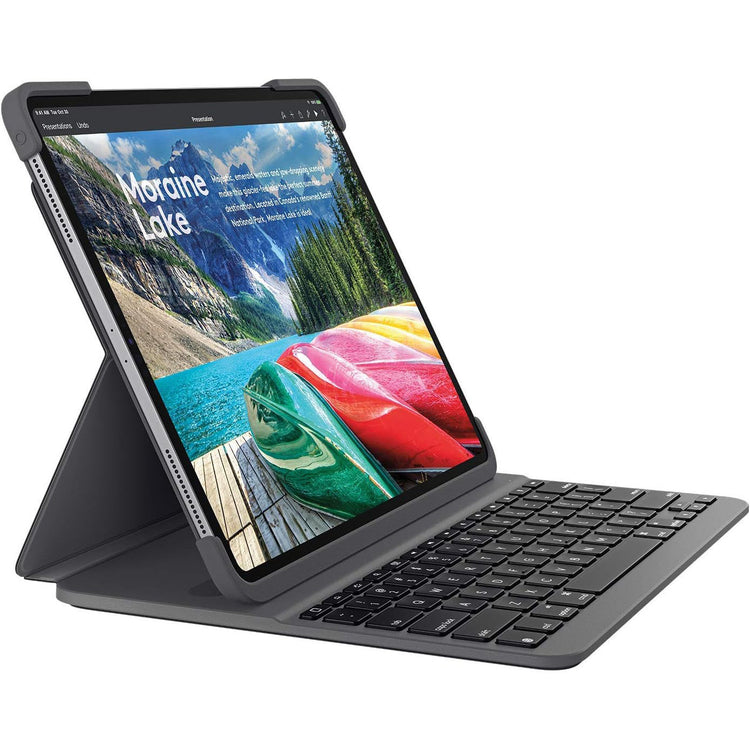 Husa Tastatura Lgitech Slim Folio Pro pt. iPad 11’’ (2018) 1st Gen - Layout International Resigilat - YR0070 - 0097855147462 - 1