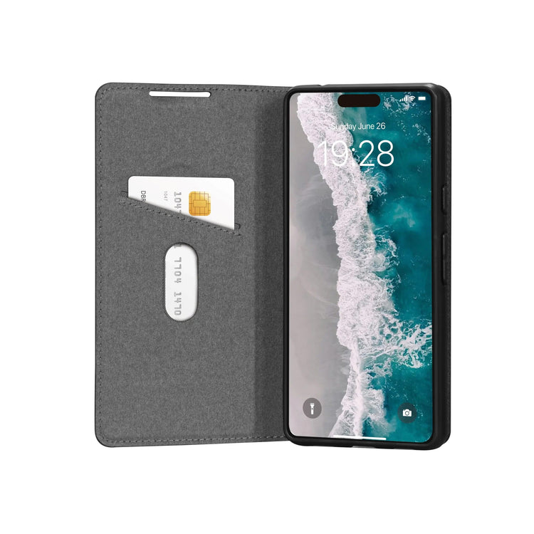 Husa tip carte dbramante1928 Oslo cu stand pt. iPhone 14 Neagra Slot Card - OS61BL006052 - 5711428060525 - 1