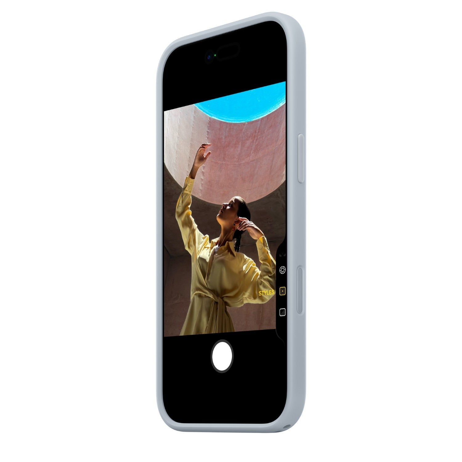 Husa tip rama Bumper Apple pt. iPhone Air Light Blue - MH024ZM/A Originala Resigilat - 195950751406 - 2