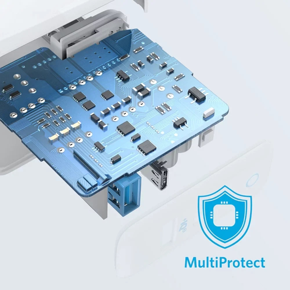 Incarcator Priza Anker PowerPort PD + 2 20 W USB-C + 15 USB Power Delivery PowerIQ - A2636G21 - 0194644057947 - 4