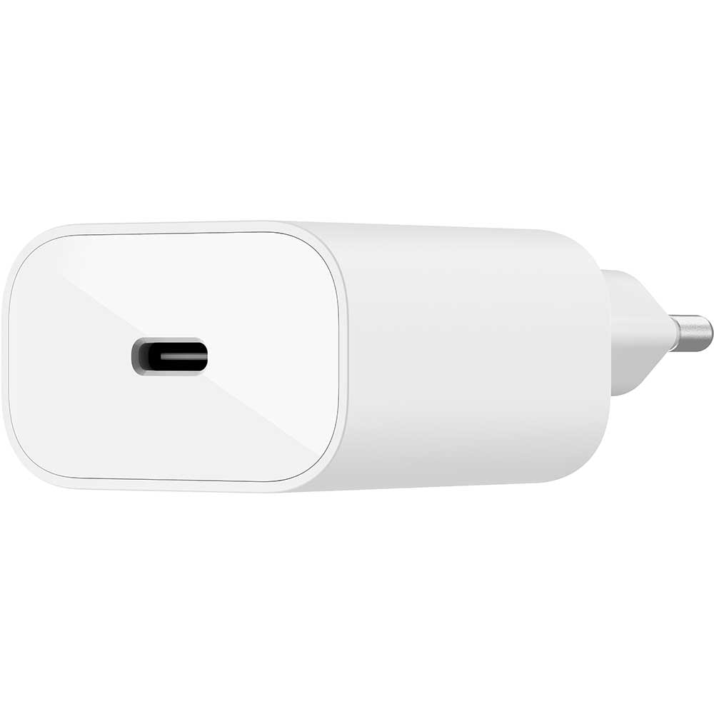 Incarcator Priza Belkin WCA004vf - USB-C 25W Samsung 20W iPhone Power Delivery PPS Resigilat - 745883825066 - 5