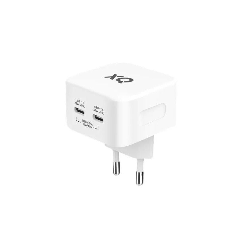 Incarcator Priza Freenet XO Basics - 35 W GaN 2 x USB-C Power Delivery 3.0 - 54268 - 4029948227276 - 3