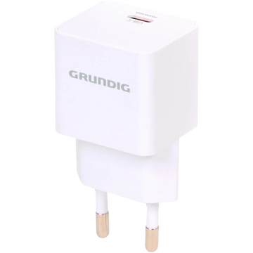 Incarcator Priza Grundig 20W - USB-C Power Delivery - Alb - 3216892 - 8718964244386 - 1