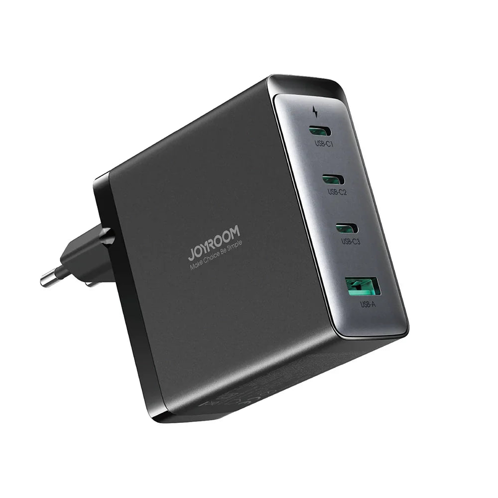 Incarcator Priza Joyroom 140 W JR-TCG05EU cu Cablu USB-C 240 - 3 x 1 USB QC 3.0 PD 3.1 AFC FCP SCP PPS - 6956116769796 - 2
