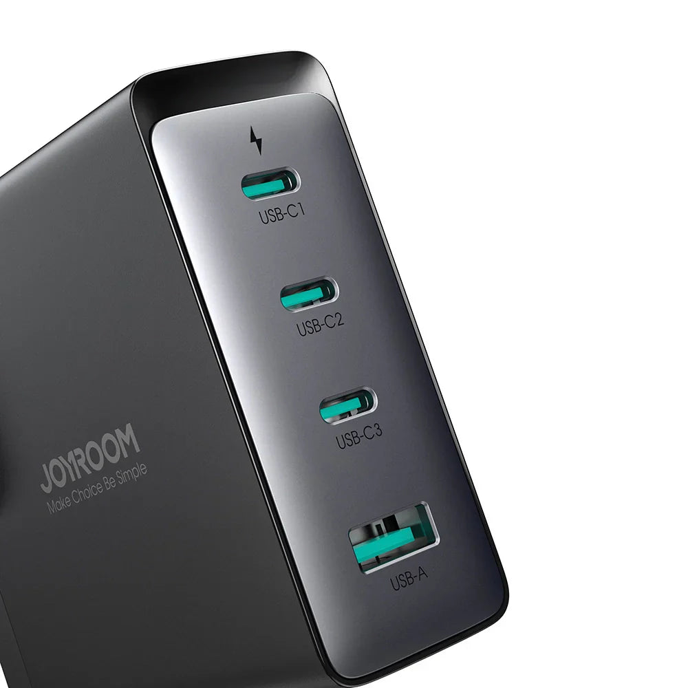 Incarcator Priza Joyroom 140 W JR-TCG05EU cu Cablu USB-C 240 - 3 x 1 USB QC 3.0 PD 3.1 AFC FCP SCP PPS - 6956116769796 - 4