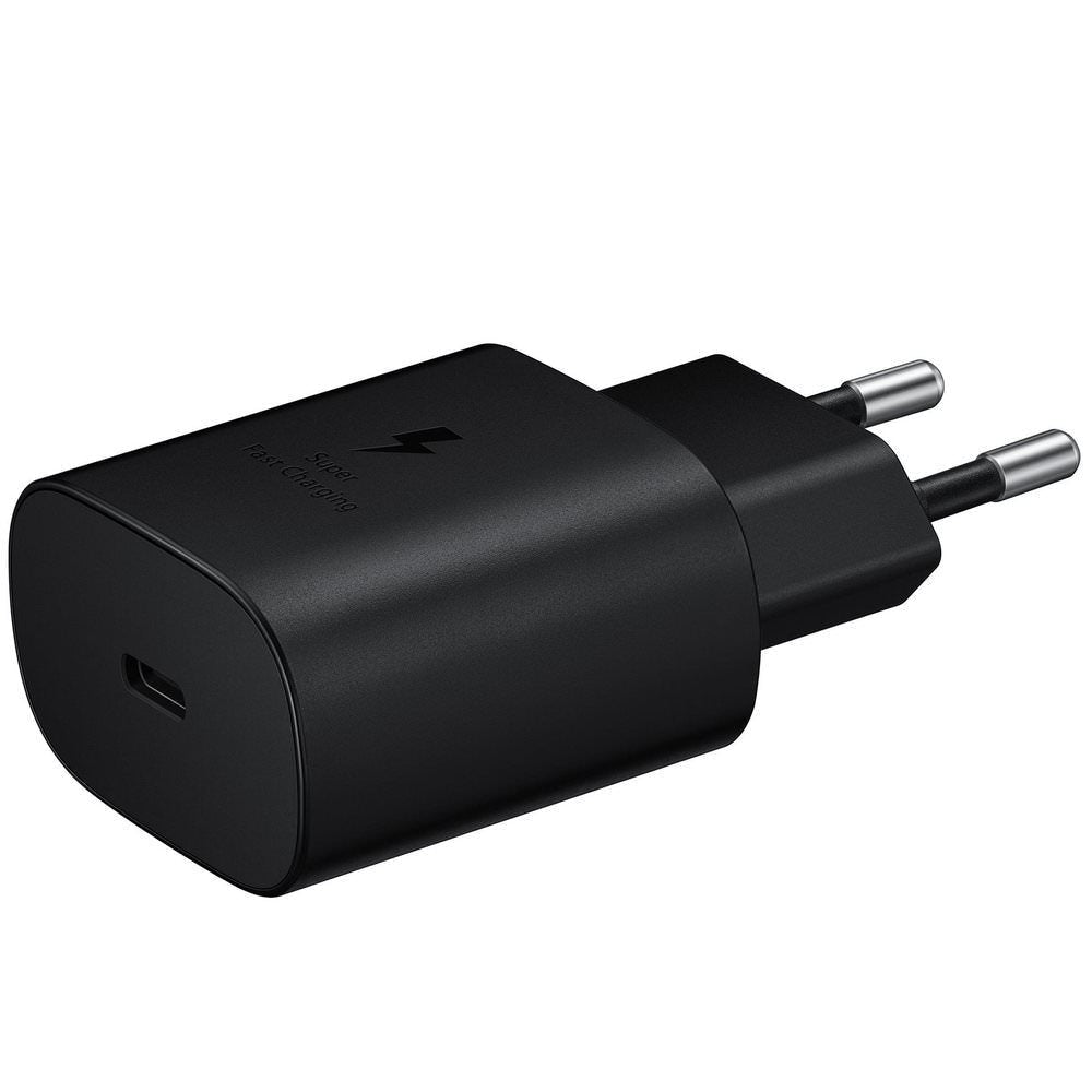 Incarcator Priza Original Samsung 25W EP-TA800 - USB-C Power Delivery 3.0 Super Fast Charging - Black - EP-TA800NBEGEU - 8806090973369 - 5