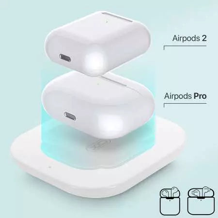 Incarcator Wireless XO WX017 - 10W AirPods 2 & Pro Smartphone-uri - 6920680871735 - 3
