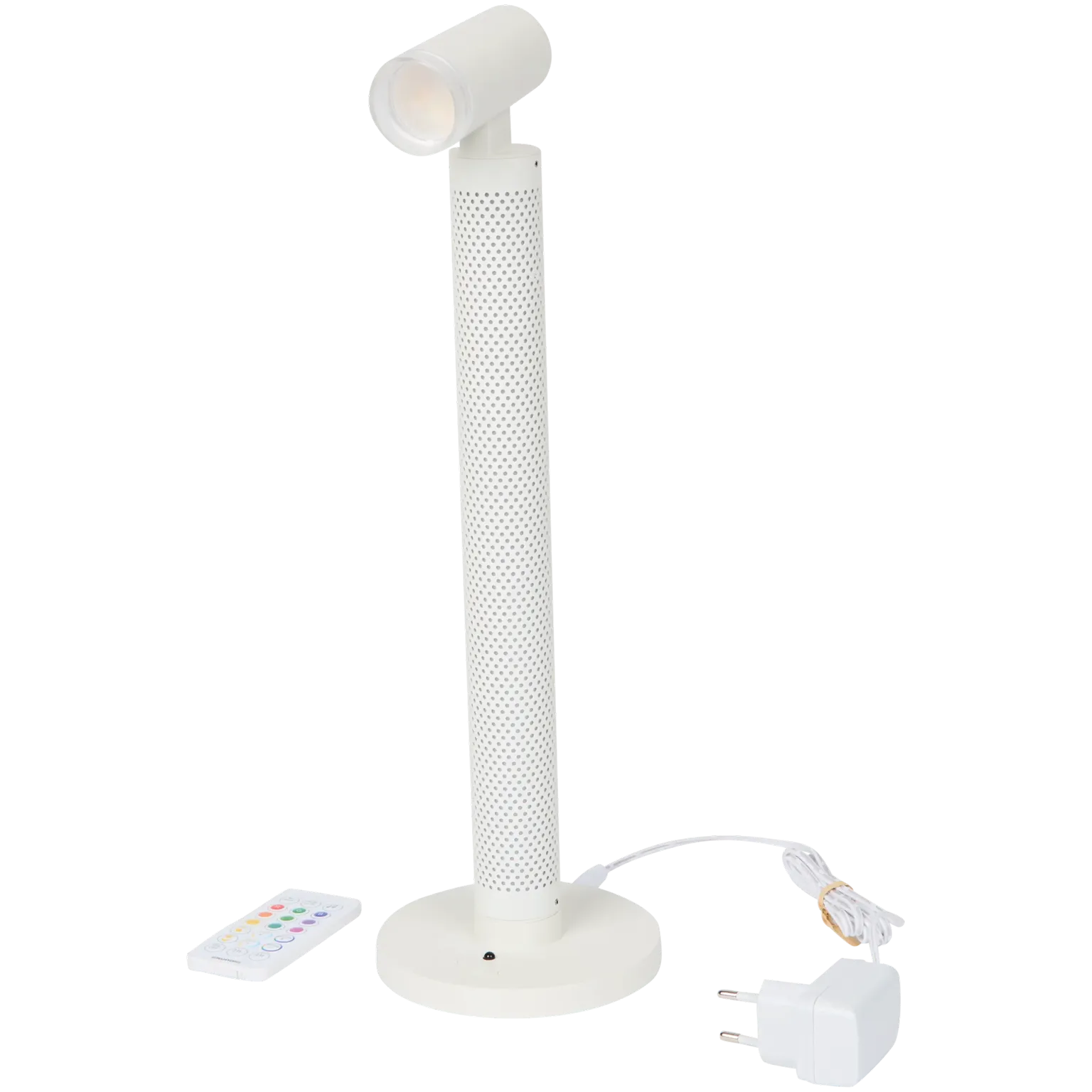 Lampa de Birou LED Alb + RGBIC Grundig - 400 Lumeni Telecomanda Sincronizare RGB cu Muzica Timer - White - 3221706 - 8718964270415 - 5