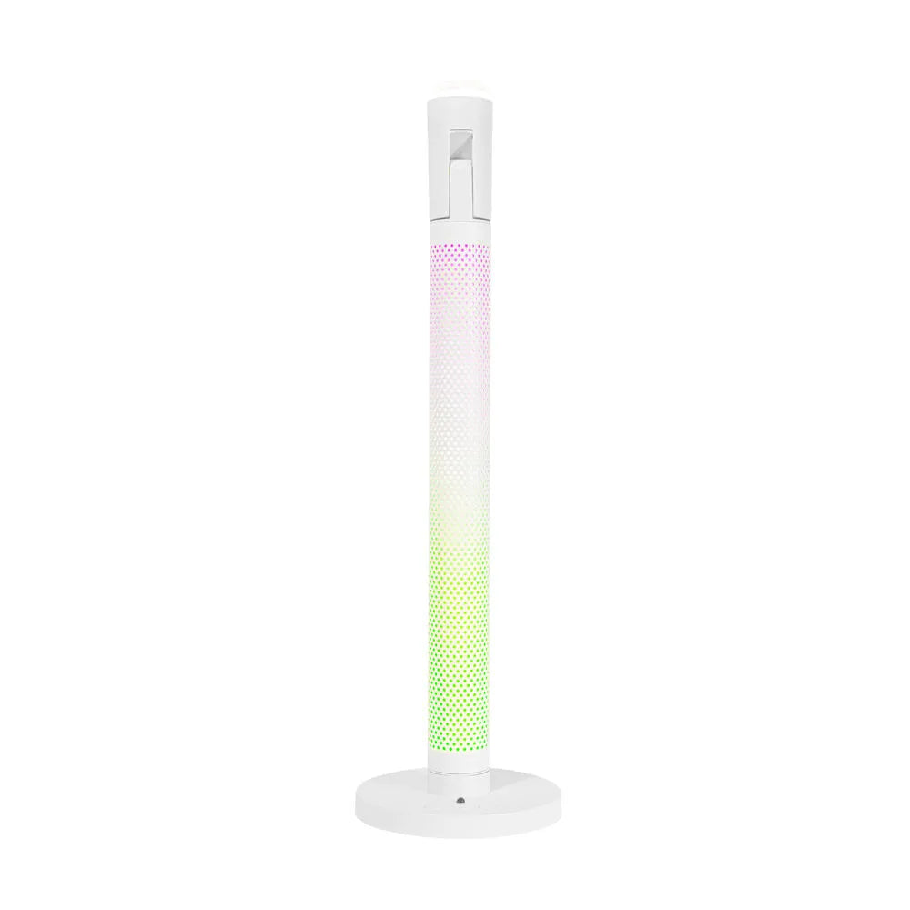Lampa de Birou LED Alb + RGBIC Grundig - 400 Lumeni Telecomanda Sincronizare RGB cu Muzica Timer - White - 3221706 - 8718964270415 - 2