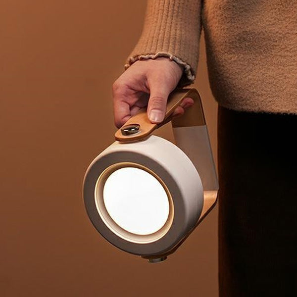 Lampa LED Wireless USAMS US-ZB249 - 1200 mAh Reglabila 360° Control Touch 3 Niveluri - ZB249YH01 - 6958444979052 - 2