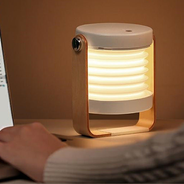 Lampa LED Wireless USAMS US-ZB249 - 1200 mAh Reglabila 360° Control Touch 3 Niveluri - ZB249YH01 - 6958444979052 - 5