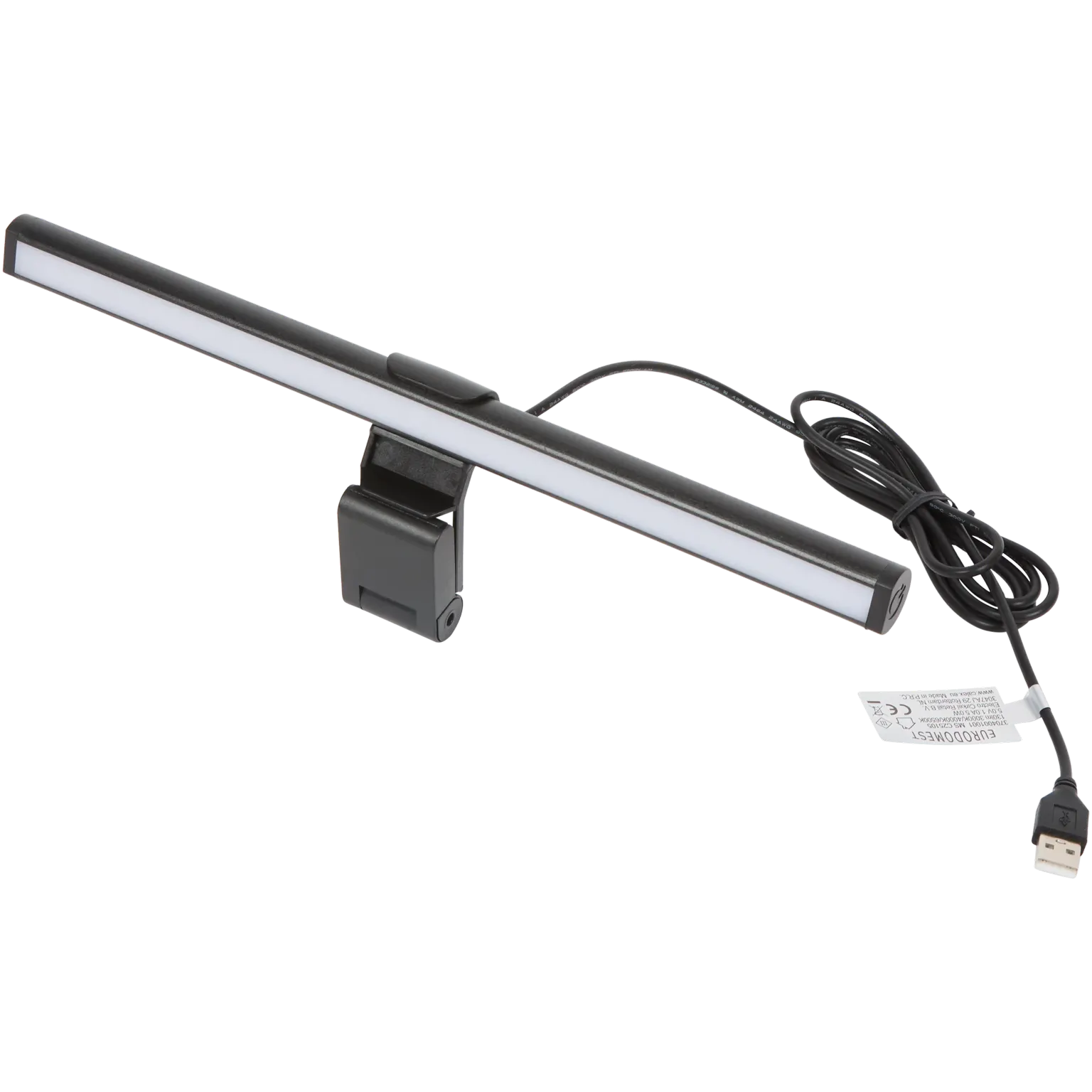 Lampă Monitor LED Eurodomest - 460 lumeni 5W 30 cm Dimmabil 3 Moduri 3000K/4000K/6500K Control Touch USB - 3202689.1 - 8712879164463