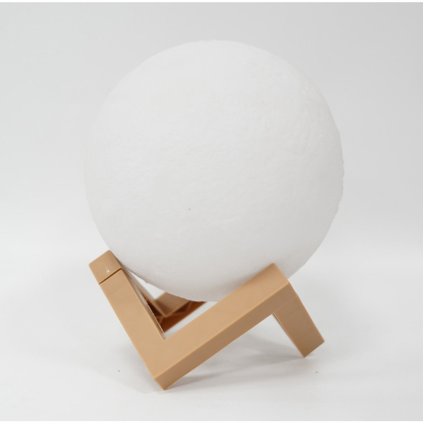 Lampa de veghe LED Luna 3D Moon Light Alb Cald 15 cm Baterii Stand On/Off - 104643 - 6426485117042 - 8