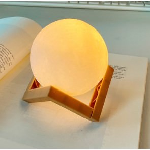 Lampa de veghe LED Luna 3D Moon Light Multicolor 8 cm Baterii Stand On/Off - 123063 - 6426485433036 - 5