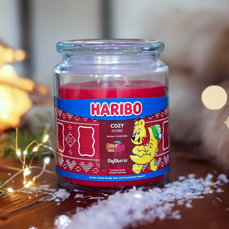 Lumanare parfumata de Craciun Haribo Cozy Home - 510g - A1814 - 4262399020557 - 6