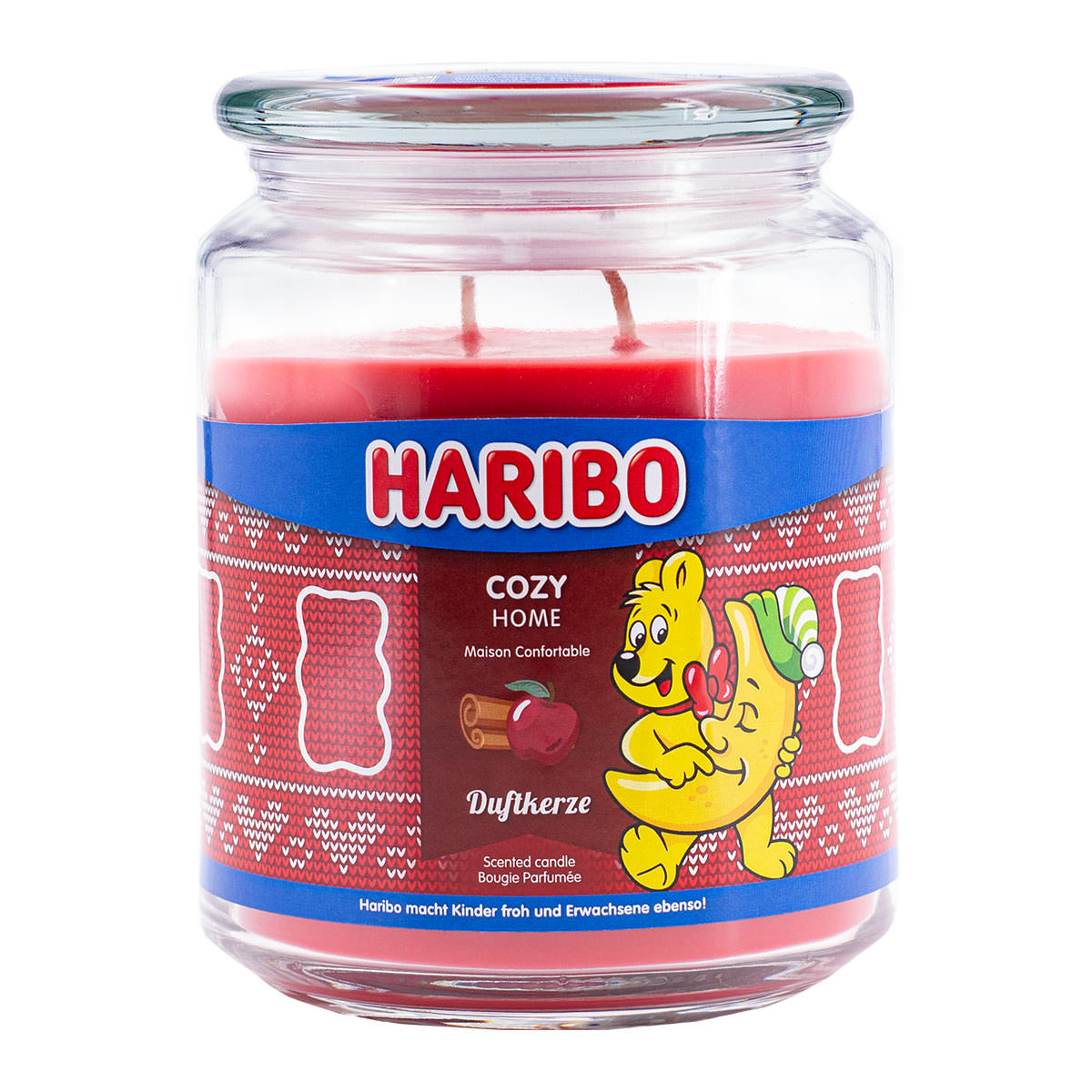 Lumanare parfumata de Craciun Haribo Cozy Home - 510g - A1814 - 4262399020557 - 1