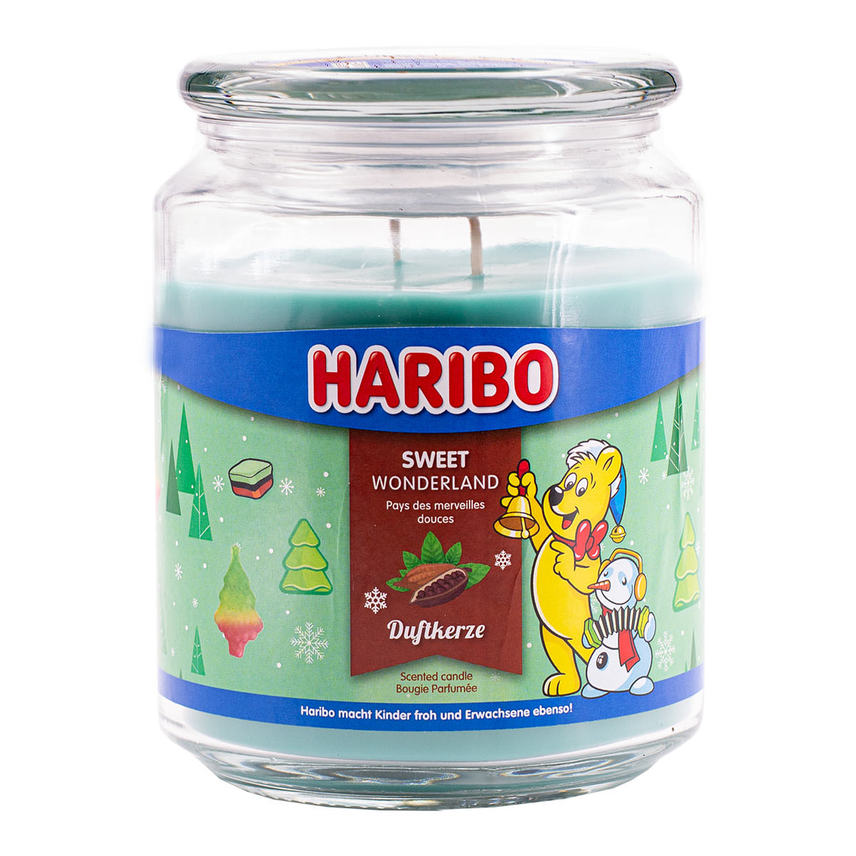 Lumanare parfumata de Craciun Haribo Sweet Wonderland - 510g - A1815 - 4262399020564 - 1