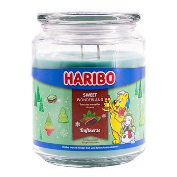 Lumanare parfumata de Craciun Haribo Sweet Wonderland - 510g - A1815 - 4262399020564 - 1