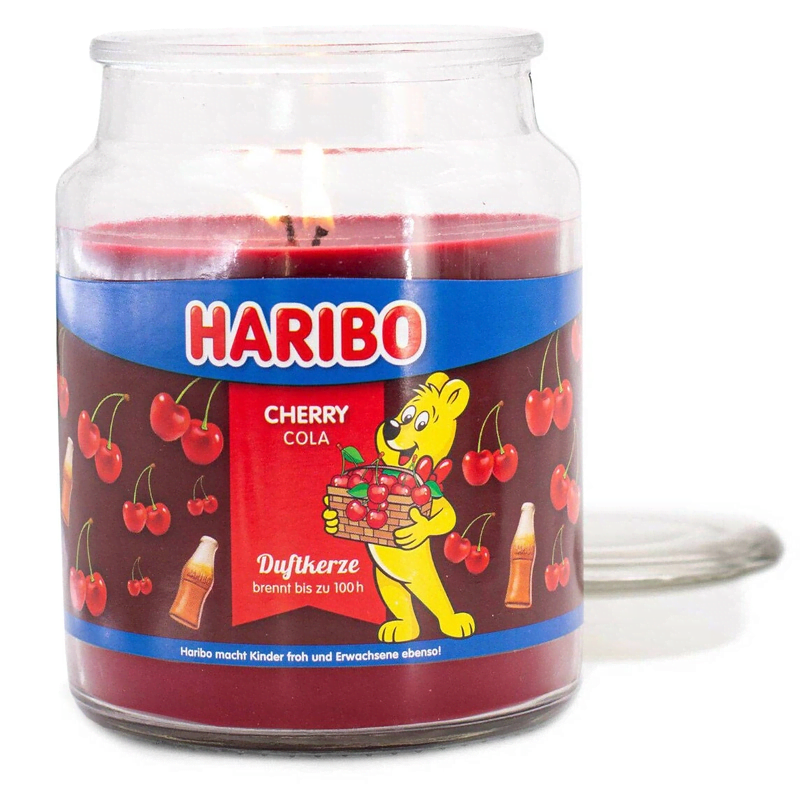 Lumanare parfumata Haribo Cherry Cola - 510g - A881 - 4260676687653 - 3