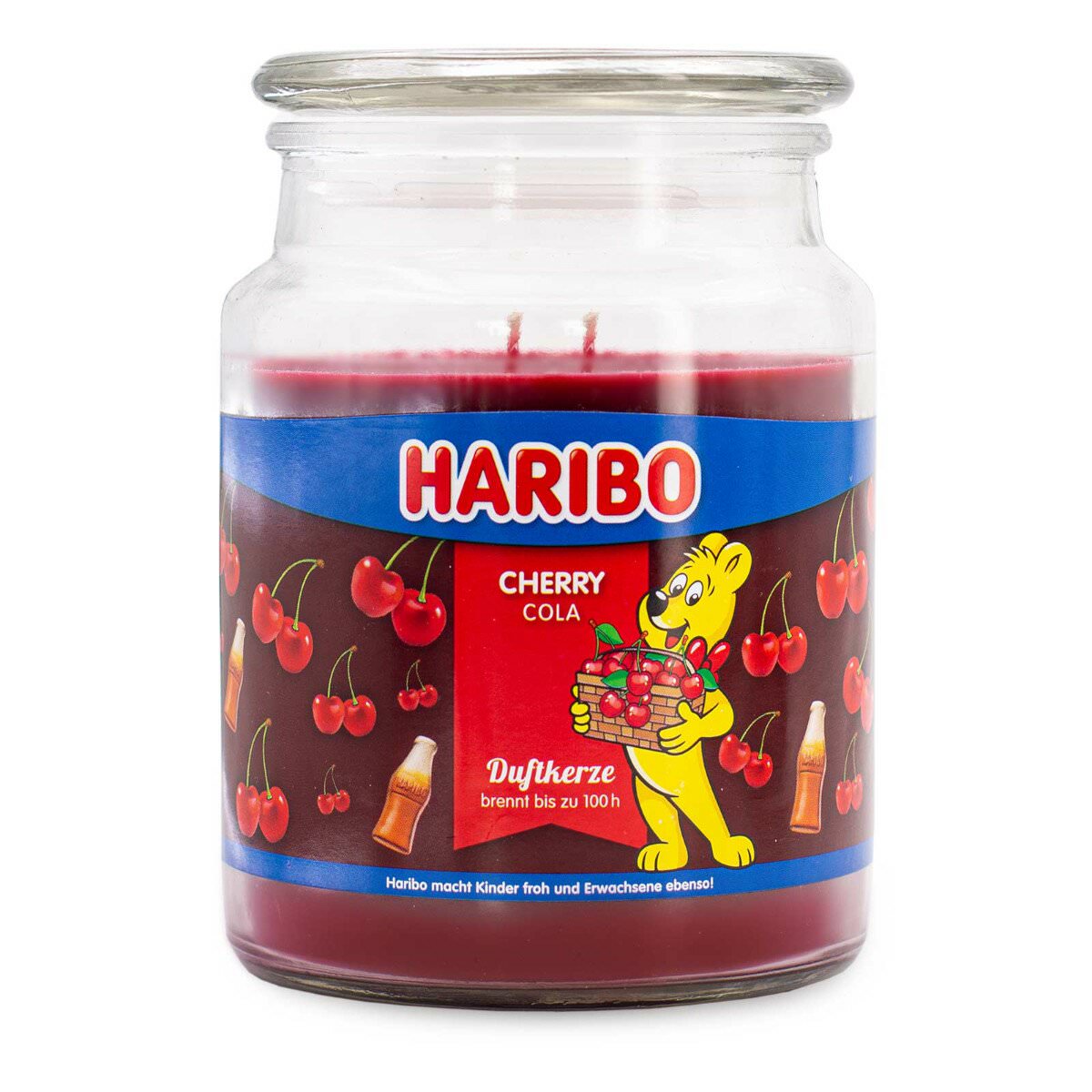 Lumanare parfumata Haribo Cherry Cola - 510g - A881 - 4260676687653 - 1