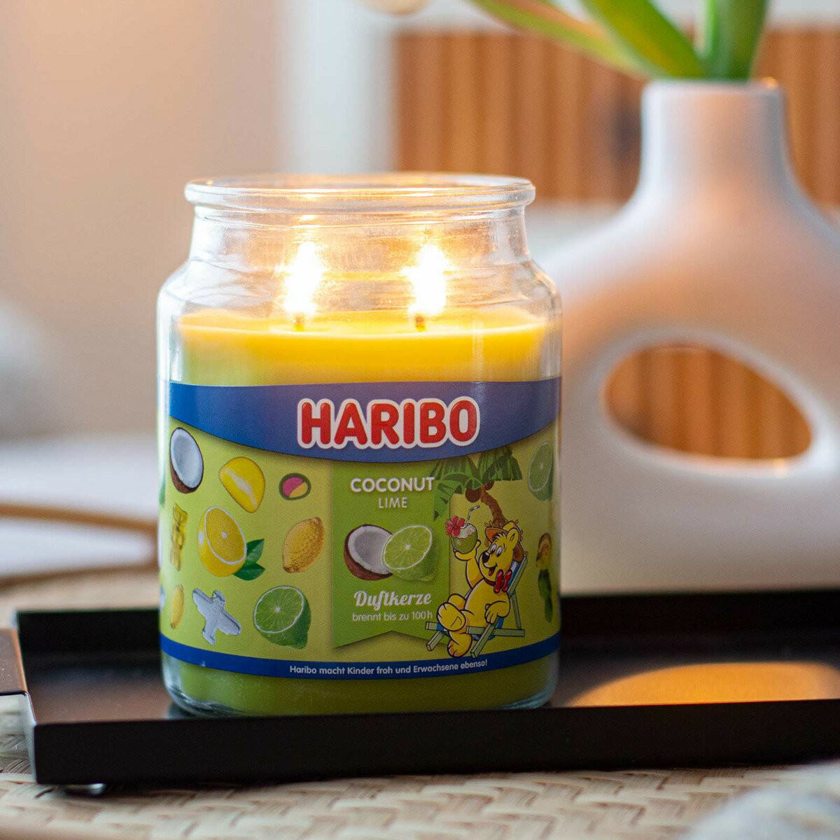 Lumanare parfumata Haribo Coconut Lime - 510g - A884 - 4260676687684 - 3