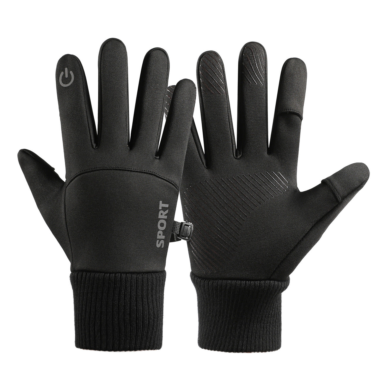 Manusi cu Protectie Termica pentru Activitati Sportive - Black - 5907769308017 - 4