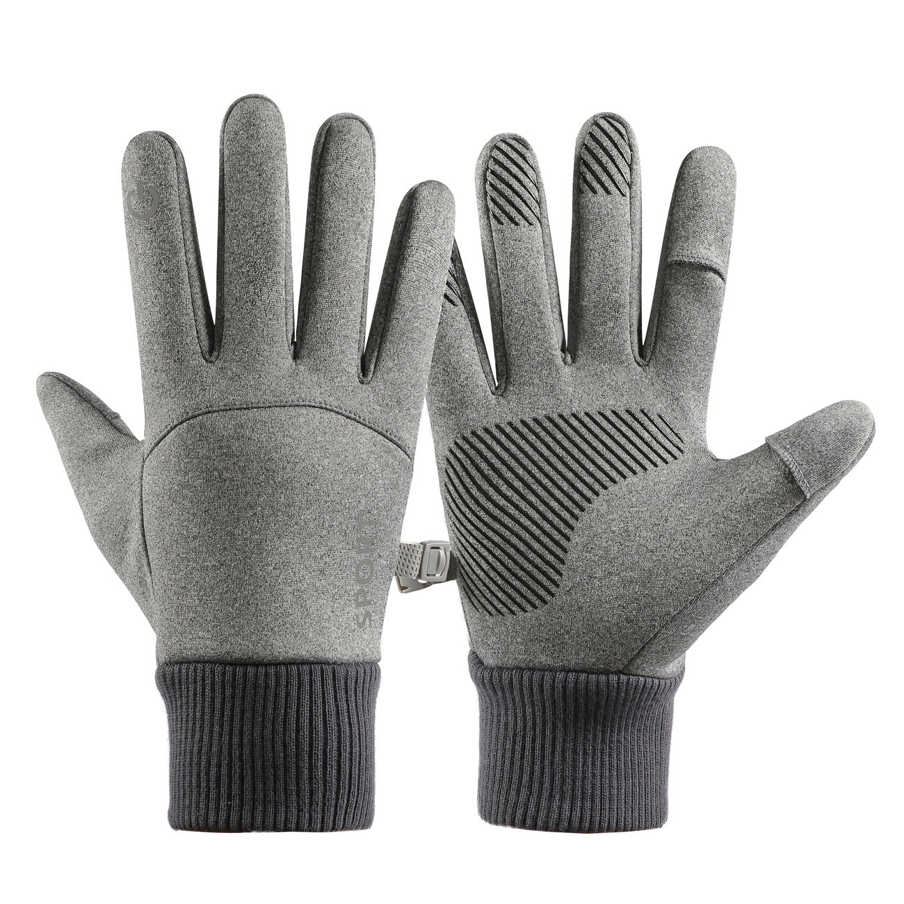 Manusi cu Protectie Termica pentru Activitati Sportive - Gray - 5907769308024 - 1