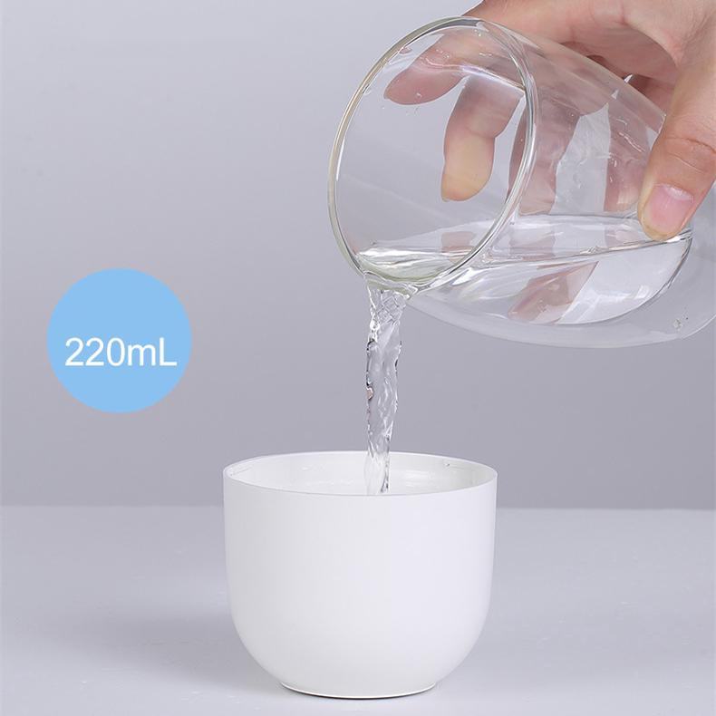 Mini Umidificator - 220 ml 2 Moduri Lumini Ambientale Incarcare USB - White - 126163 - 6426485463972 - 4