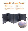 Panou Solar Portabil Choetech SC006-GY - 40 W 1 x USB QC 3.0 USB-C PD Pliabil Impermeabil - 6932112106506 - 2