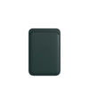 Portofel Piele Apple Wallet pt. iPhone, Forest Green - MPPT3ZM/A, MagSafe, Original, Suport Find My, Resigilat