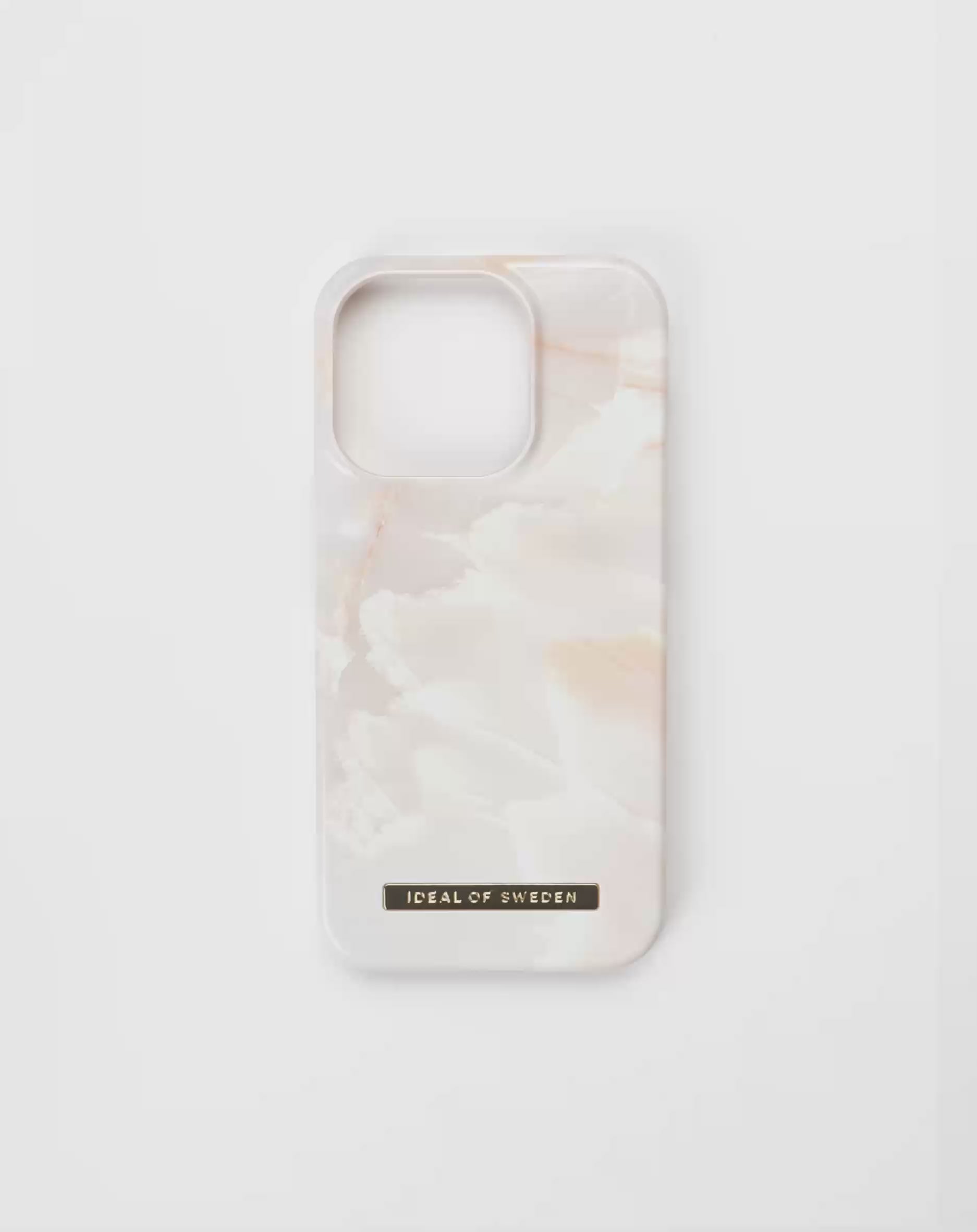Husa iDeal of Sweden pt. iPhone 14 Pro - MagSafe, Rose Pearl Marble