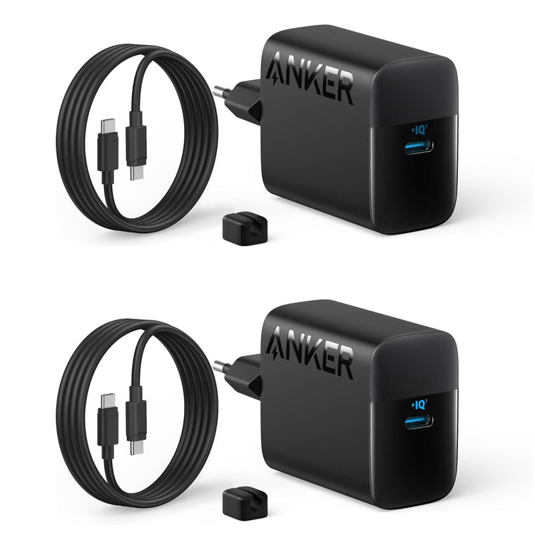 Set 2 x Incarcator Priza Anker B2653 45W + Cablu USB-C - Super Fast Charging 2.0 - B2653312 - 194644125622 - 1