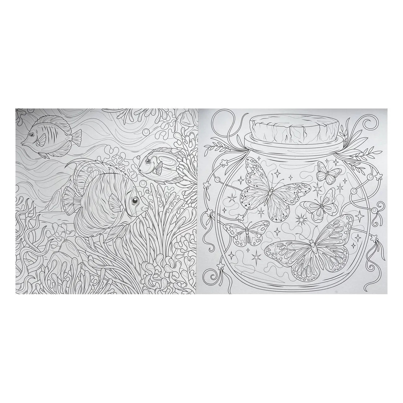 Set Carte de Colorat Antistres Animale 128 pagini 140 g/m² + Trusa 36 Creioane Carioci & Finelinere - 8721042515469 - 6