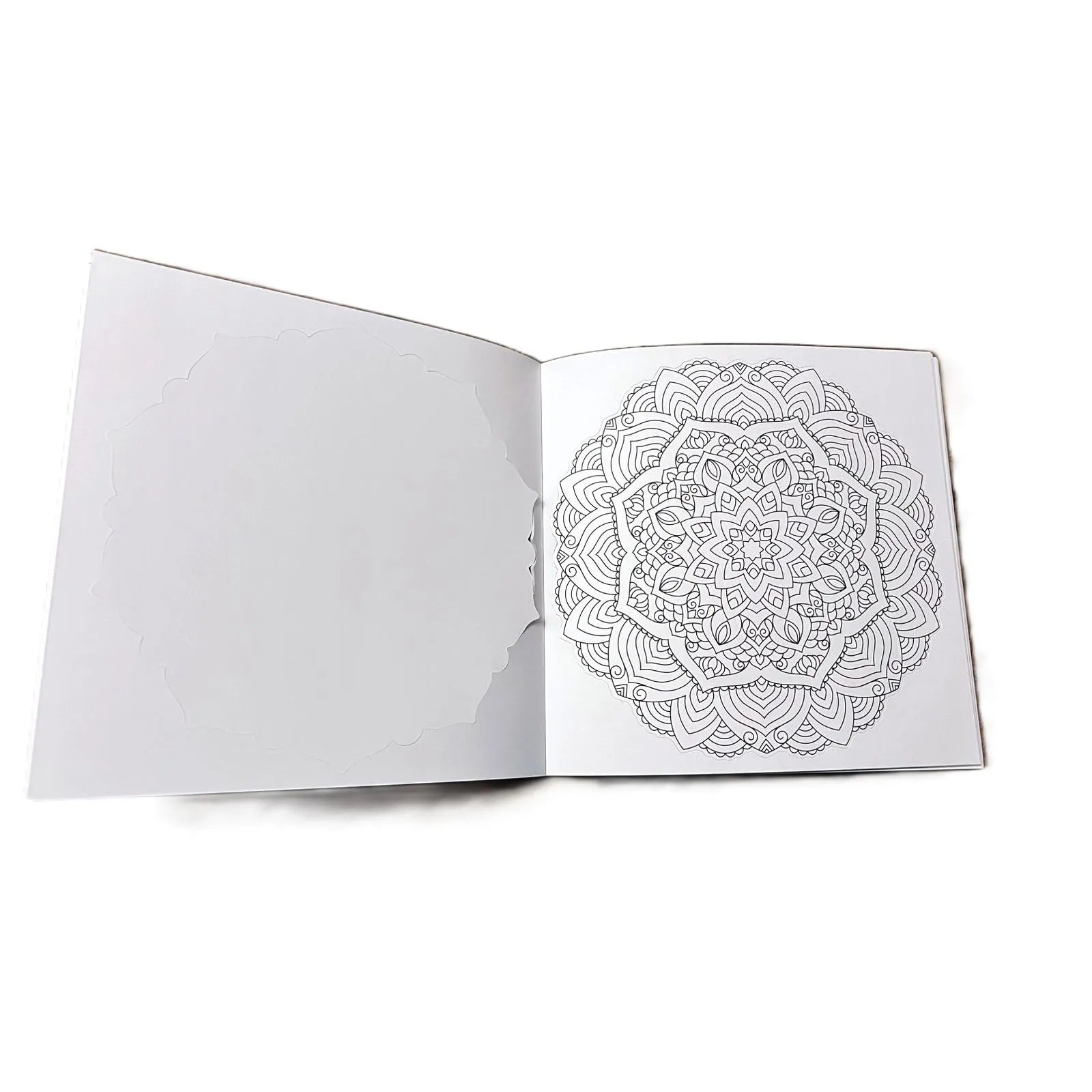 Set Carte de Colorat Antistres Mandala + Trusă 23 Creioane Carioci Finelinere Pixuri Gel - 36 pagini 250 g/m² - 3219371 - 8721042516565 - 3