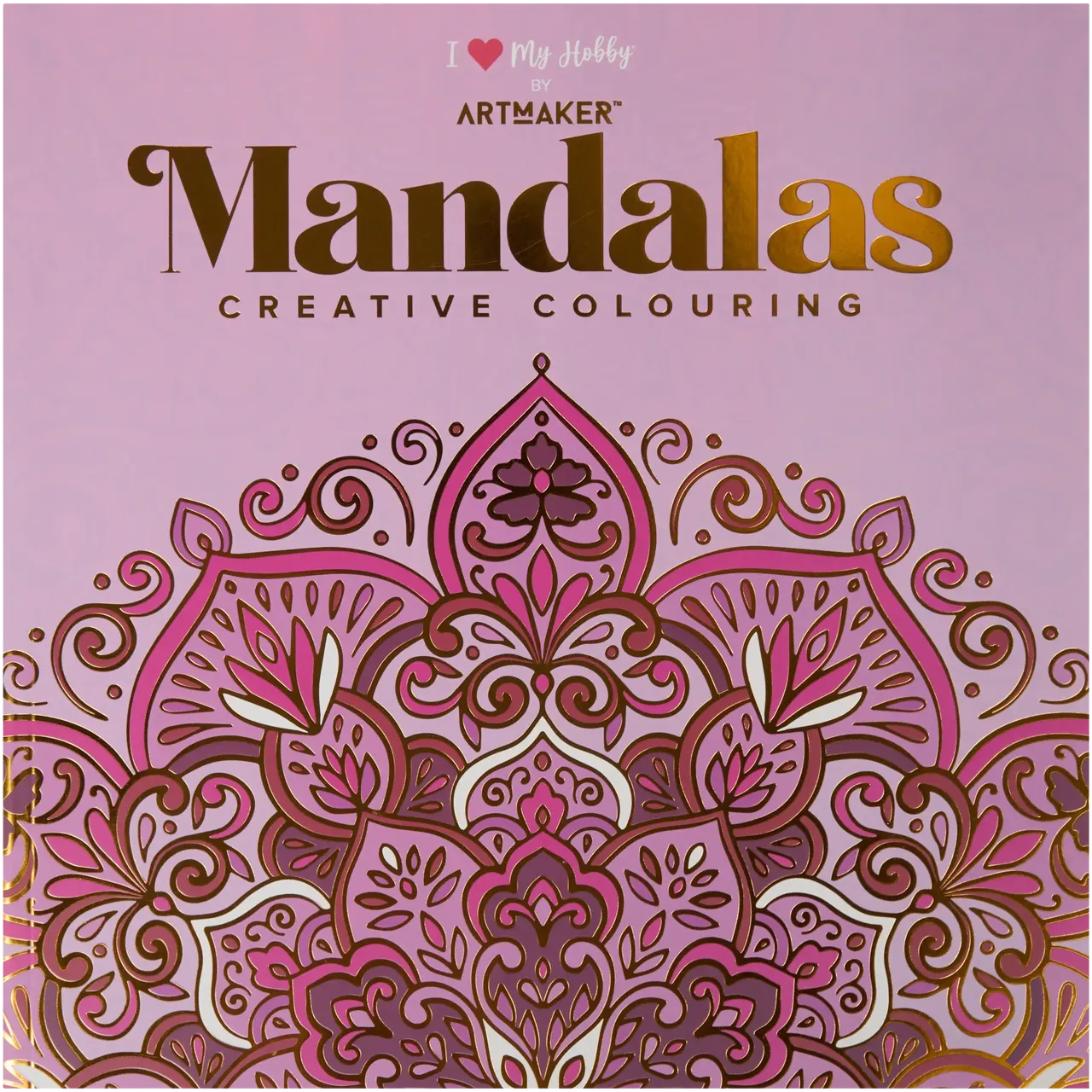 Set Carte de Colorat Antistres Mandala + Trusă 72 Carioci cu Vârfuri Duble - 48 pagini 140 g/m² Finelinere 0.4 mm + tip Pensulă 1.2