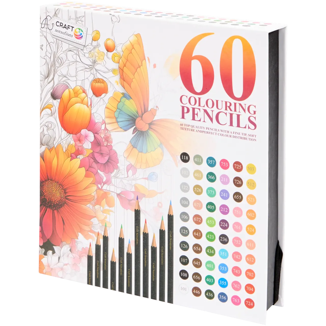 Set Carte de Colorat Antistres Mandala + Trusă 60 Creioane Premium - 128 pagini 180 g/m² - 3218268-60cre - 8721042515025 - 5