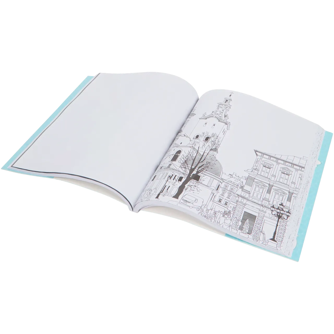 Set Carte de Colorat Antistres Urban + Trusă 48 Carioci cu Vârfuri Duble - 96 pagini - 8715427172828-48-carioci - 8715427172828 - 3