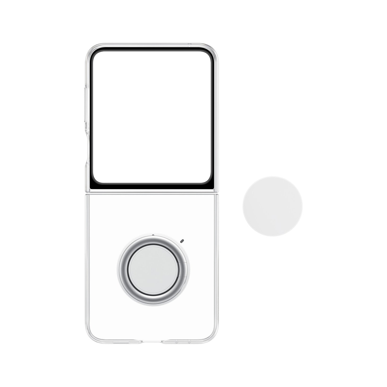 Starter Pack Husa Transparenta Originala Samsung Galaxy Z Flip 5 + Incarcator USB C 25W EF XF73 Resigilat XF73KKTEGWW 8806095209975 4