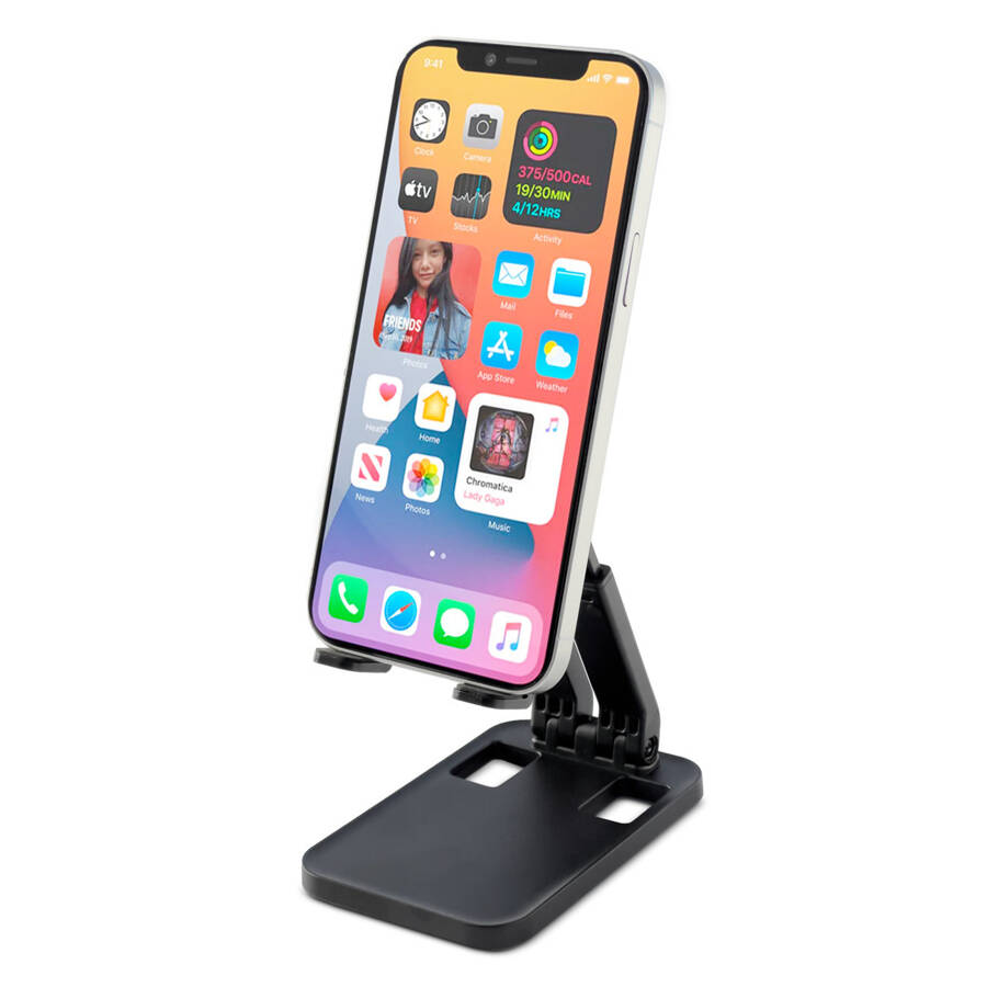 Suport de Birou Ajustabil K15 - Smartphone & Tableta - Black - 9145576277867 - 2